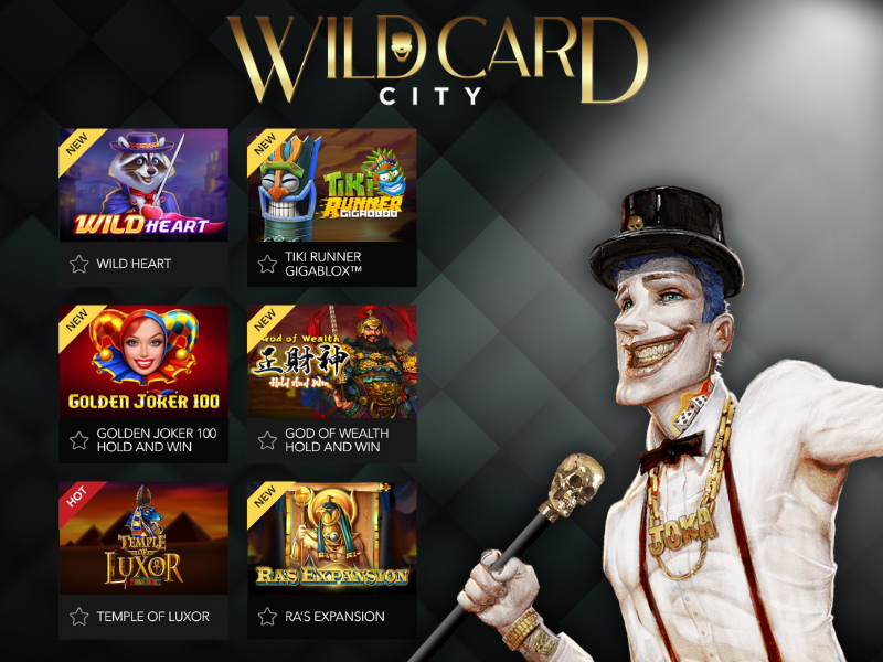 Wild Card City casino pokies
