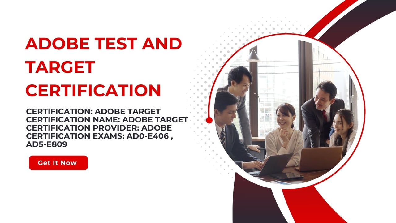 Adobe Test And Target Certification