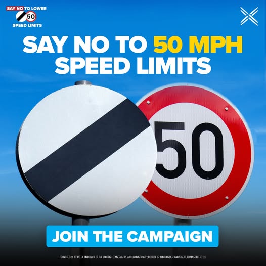 Say no to 50mph