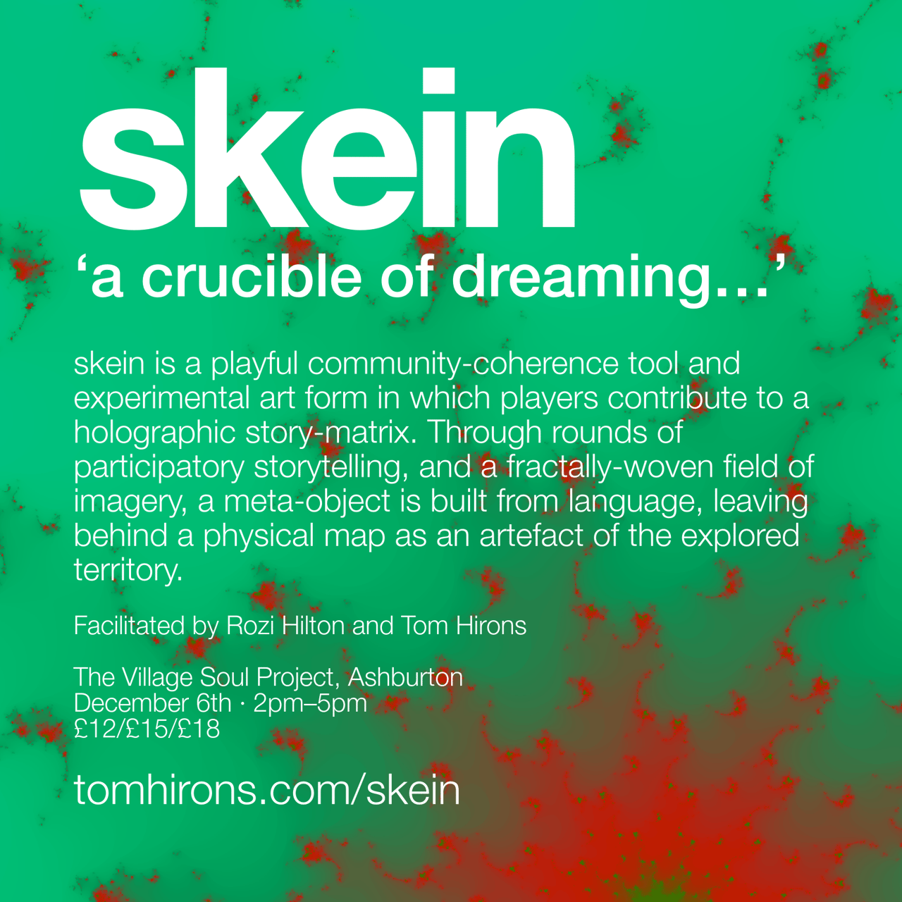 skein · ashburton · 6th december