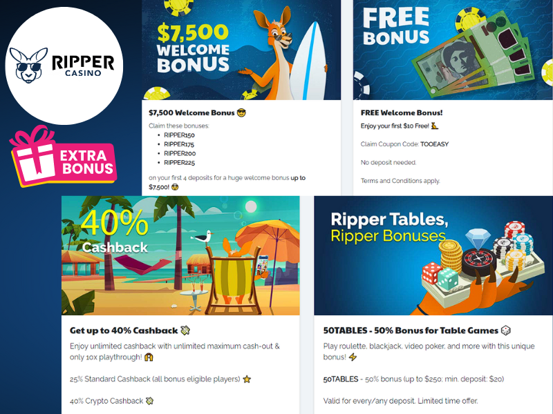Ripper Casino Promotions