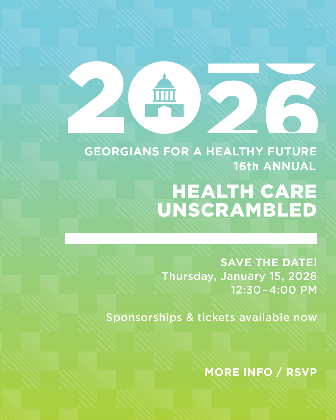 Georgians for a Healthy Future invites you to the 16th Annual Health Care Unscrambled