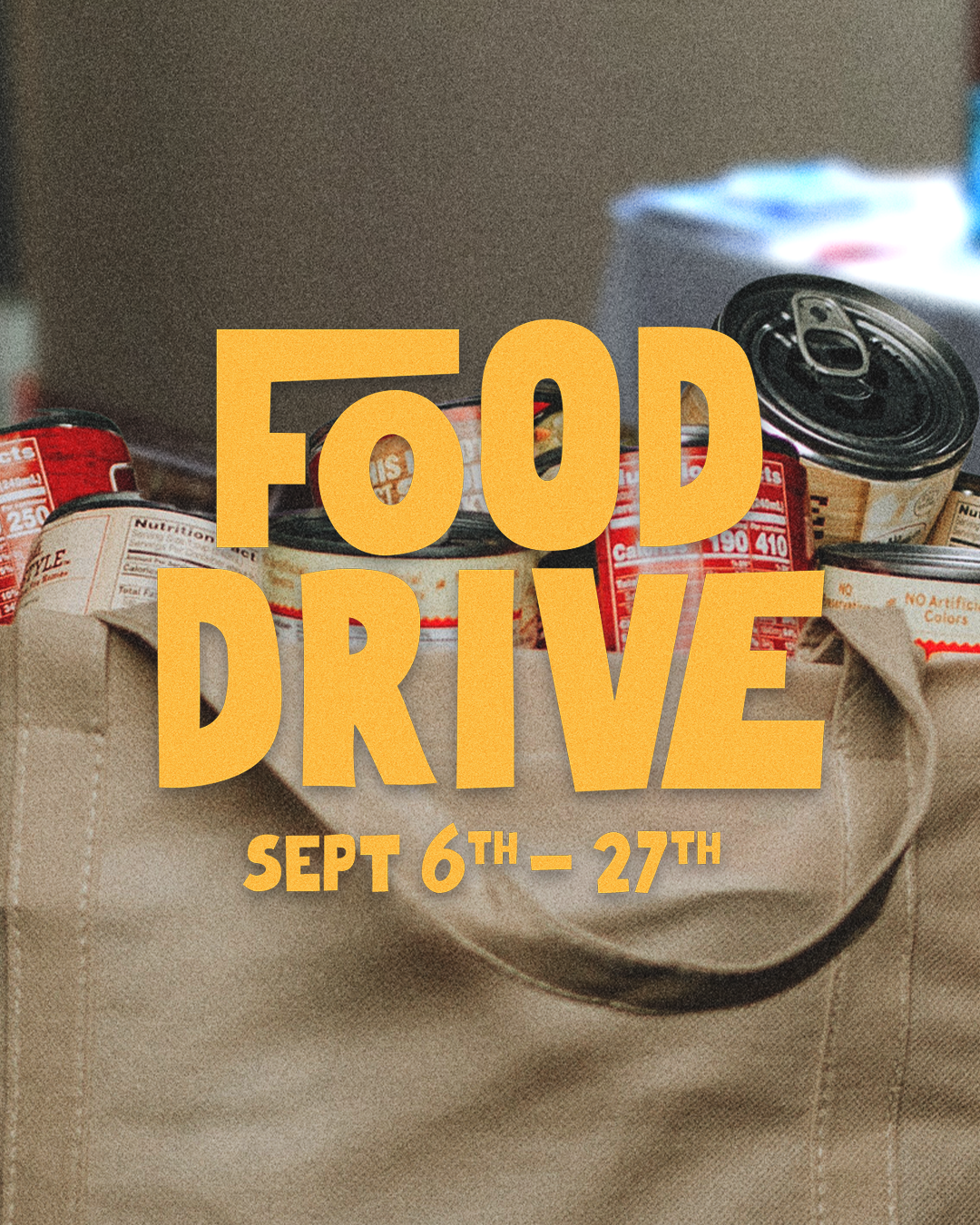 Fall Food Drive