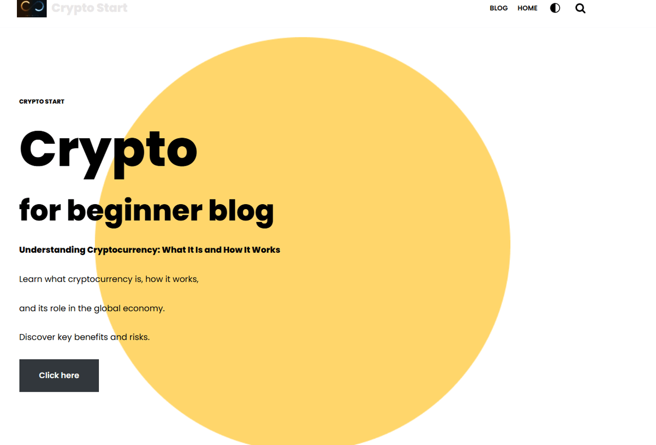 Crypto Start / Crypto Guide for beginners