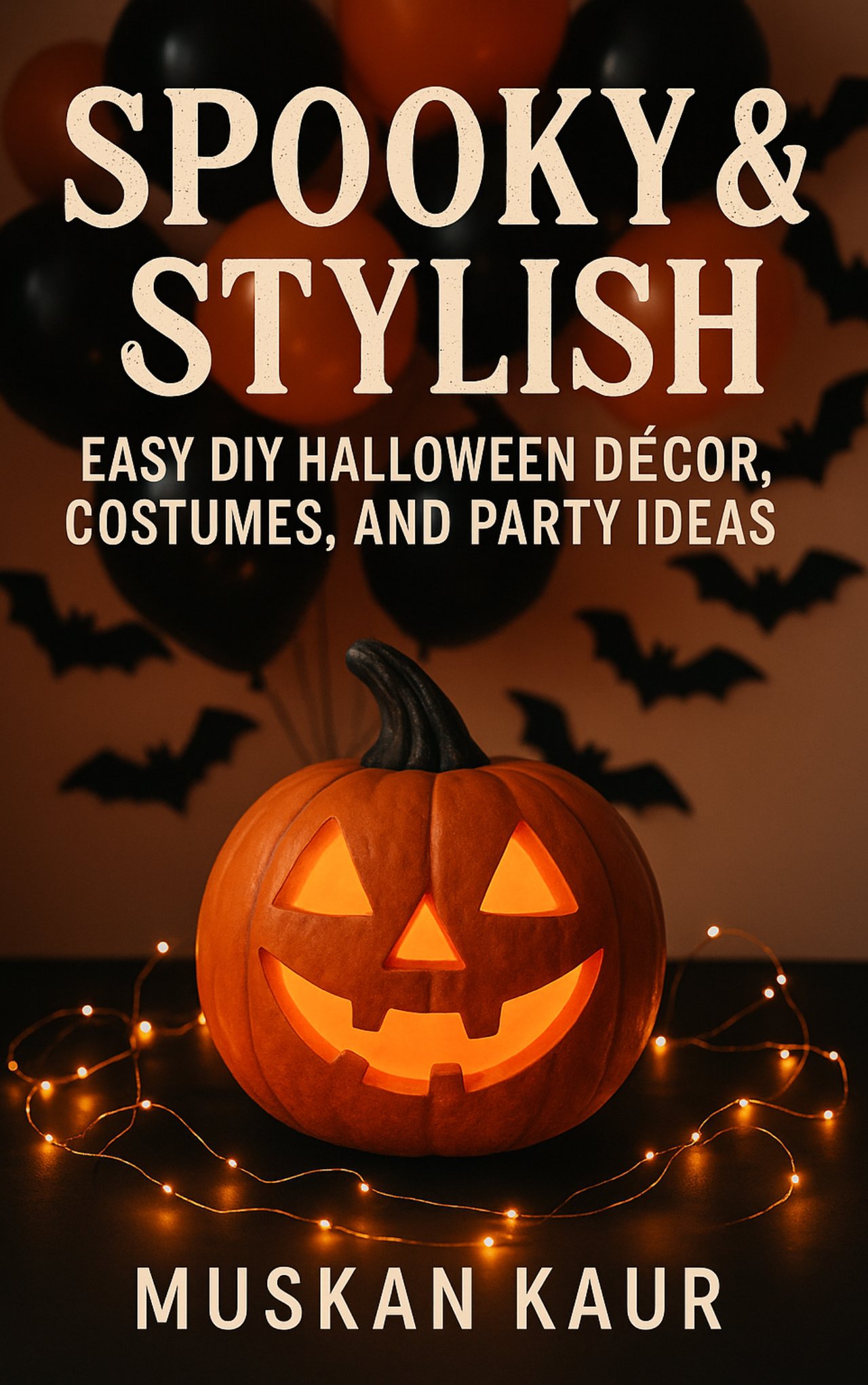 book cover spooky&stylish