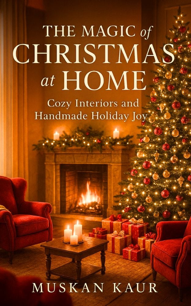 book cover of The magic of christmas at home