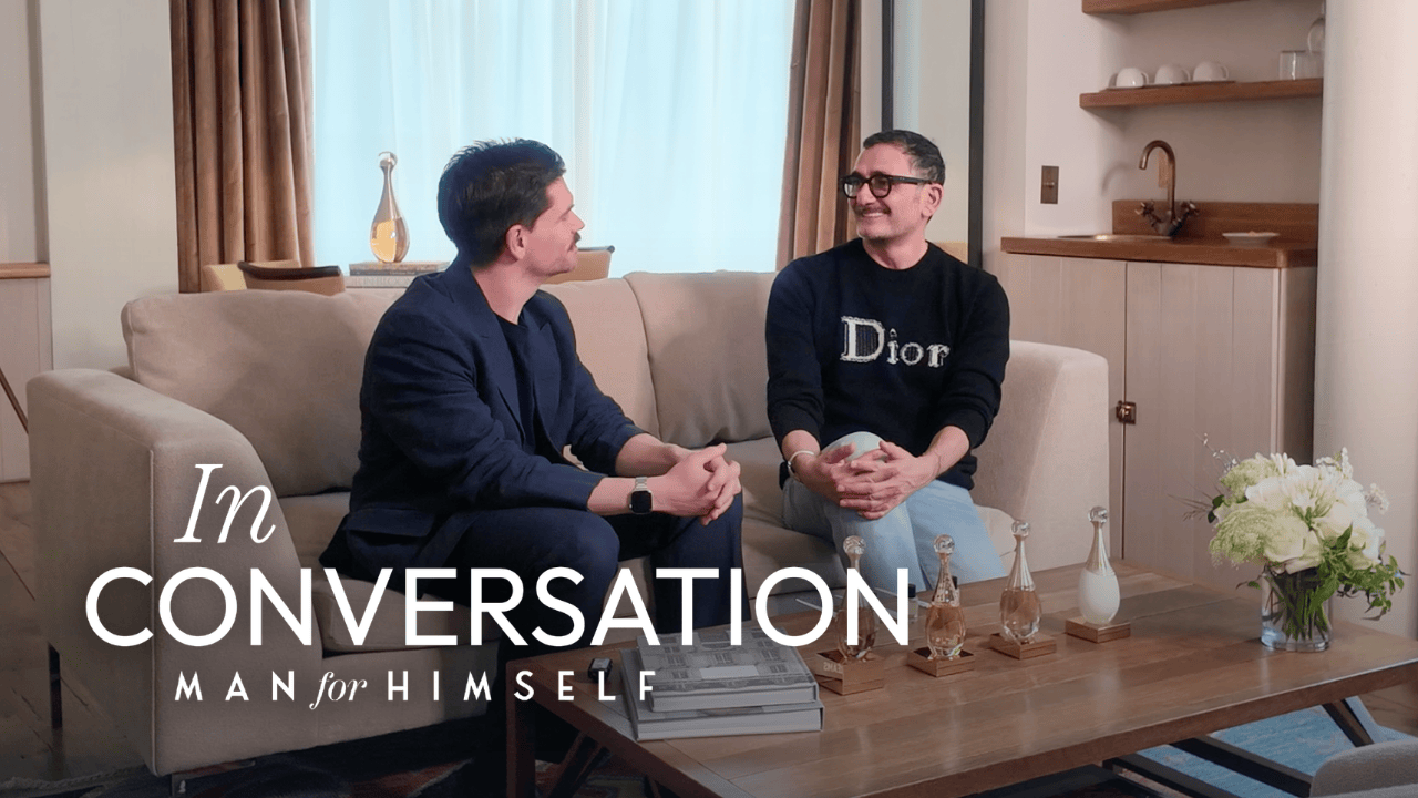 Robin James (Man For Himself) interviews Francis Kurkdjian in New York City