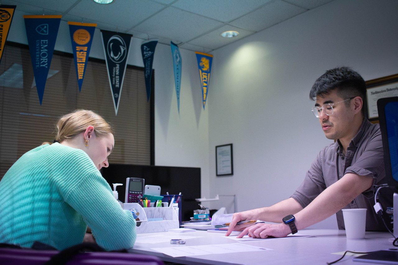 college counseling session in progress