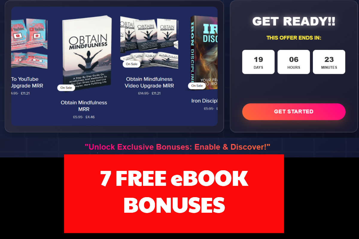 GeDesPi PLR Store Bonuses