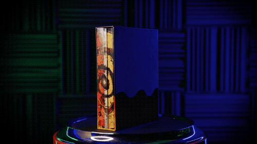 The PsychOdyssey Box Set spinning in place