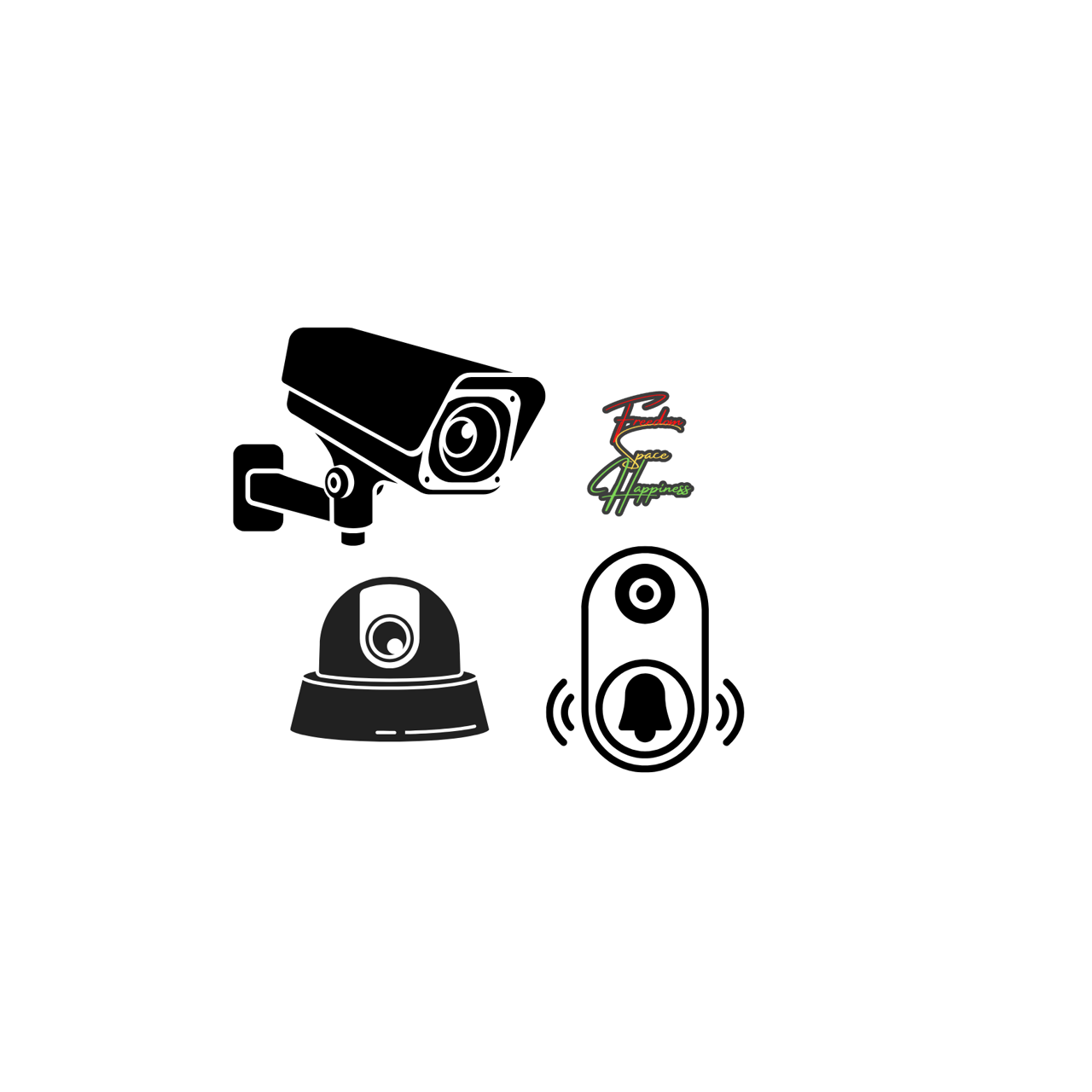 The installation and setting up including but not limited too. - Ring doorbells - Home Cameras - Smart Toilet Seats