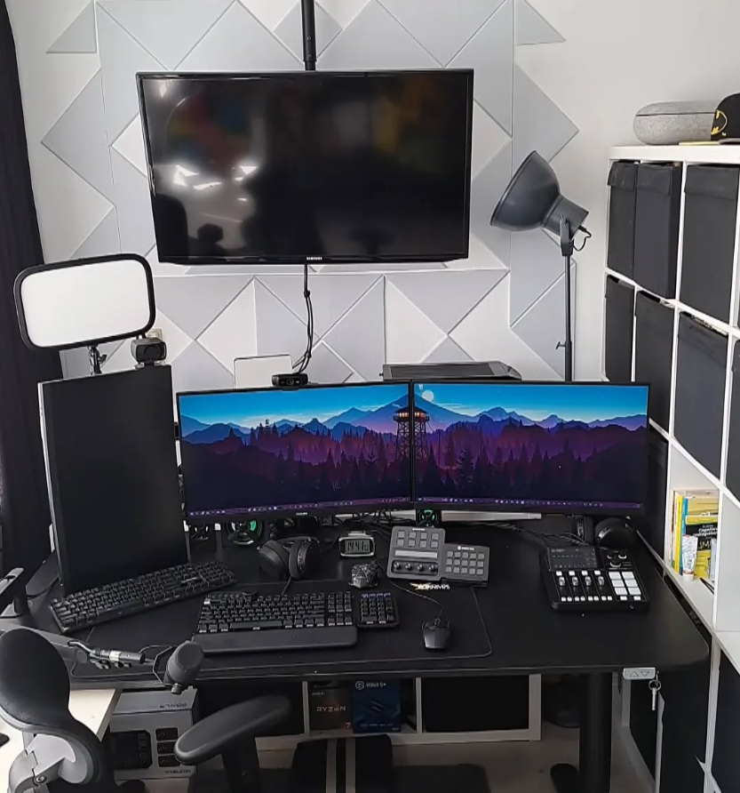 Wang pictured in futuristic sunglasses