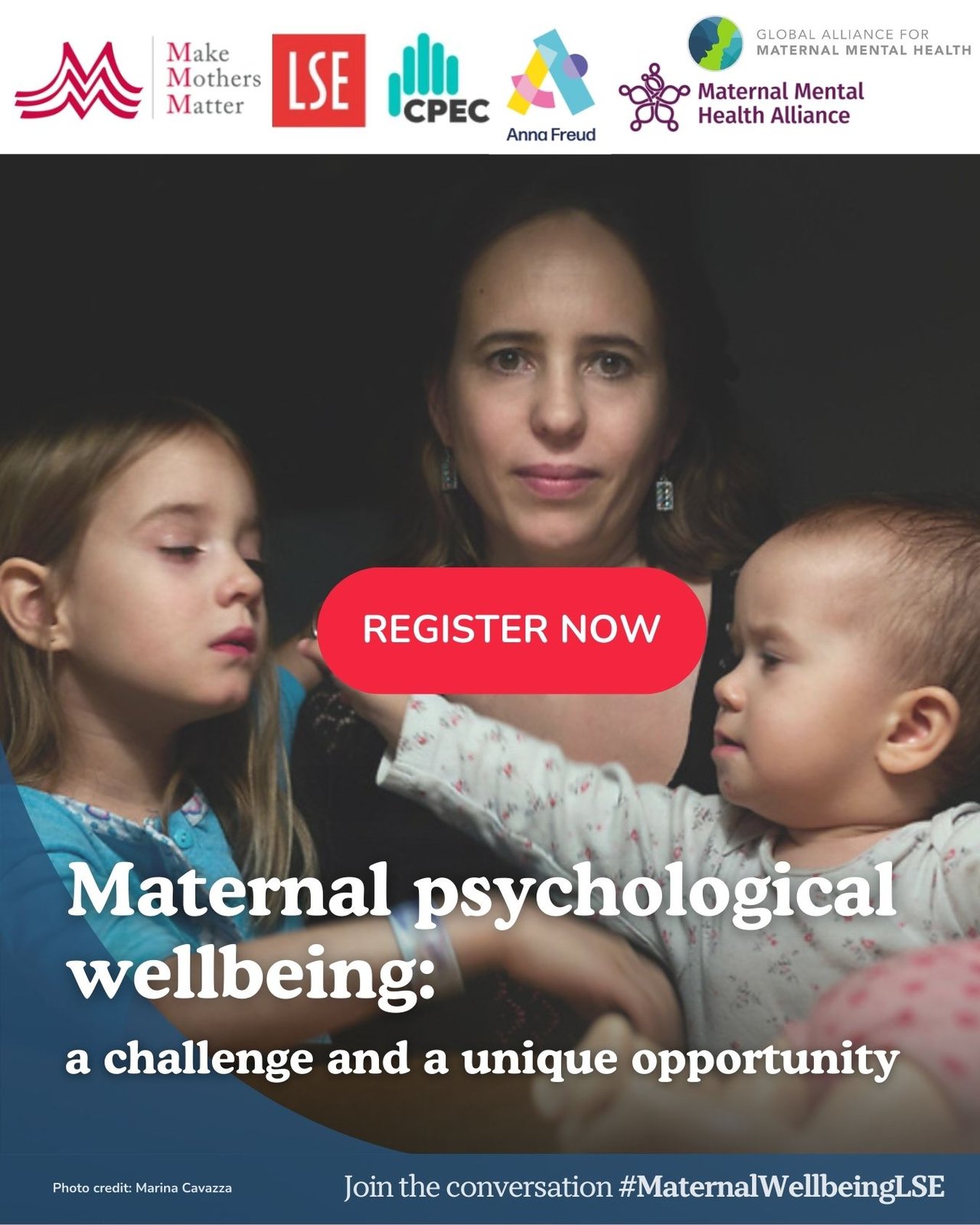 ❗Registration is now OPEN — online only❗ On Wednesday 28th January, Make Mothers Matter joins forces with @Care Policy and Evaluation Centre (CPEC) at LSE,  Anna Freud, Maternal Mental Health Alliance and Global Alliance for Maternal Mental Health for an urgent conversation on maternal mental health hosted by London School of Economics and Political Science.   ‘Maternal psychological wellbeing: a challenge and a unique opportunity’ will explore new evidence and insights, including findings from Make Mothers Matter’s State of Motherhood Survey, the soon-to-be-launched Anna Freud Integrate Report and research from CPEC at LSE.  Bringing together policymakers, researchers, civil society leaders, influencers, media  and partners, this discussion comes at a critical moment - as the UK reviews maternity services and the World Health Organization calls for action worldwide.