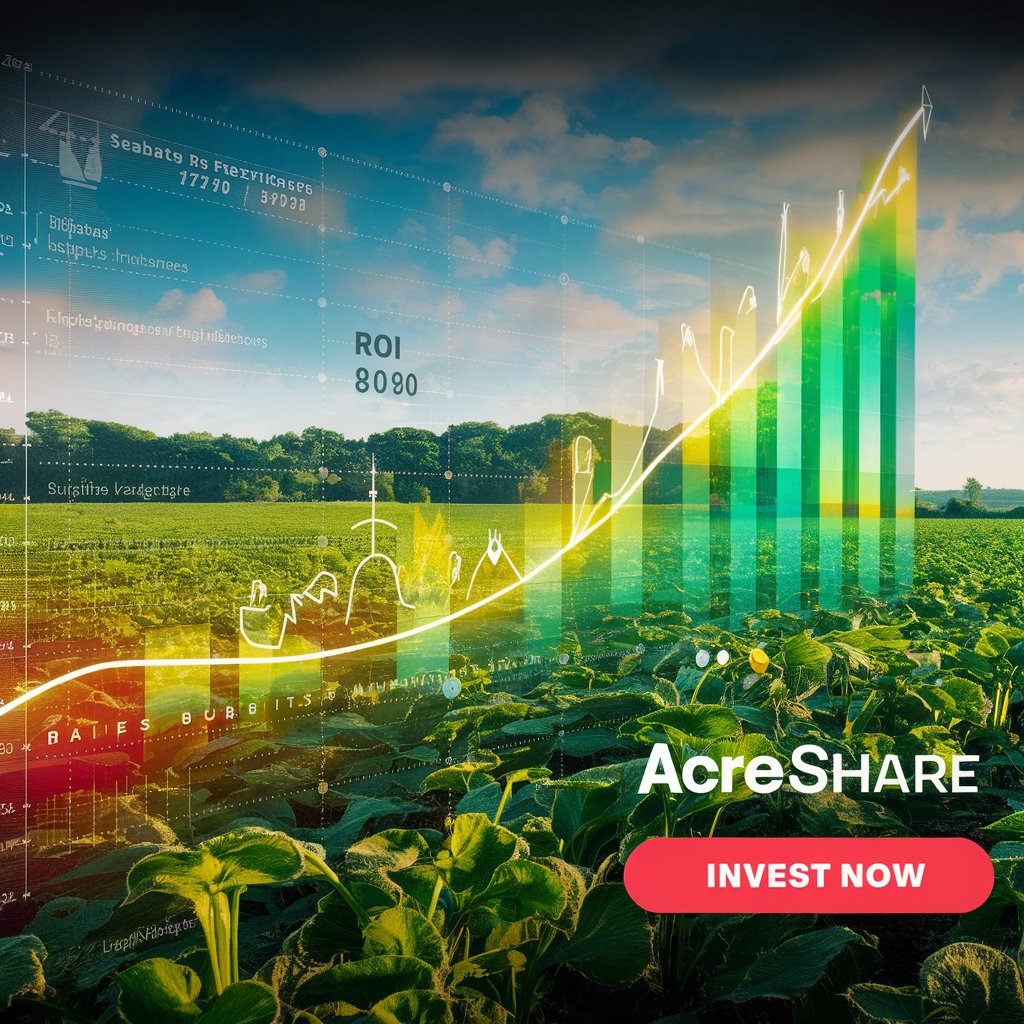 Join us in revolutionizing agriculture through fractional ownership of farmland, allowing you to invest in productive land while sharing its returns.