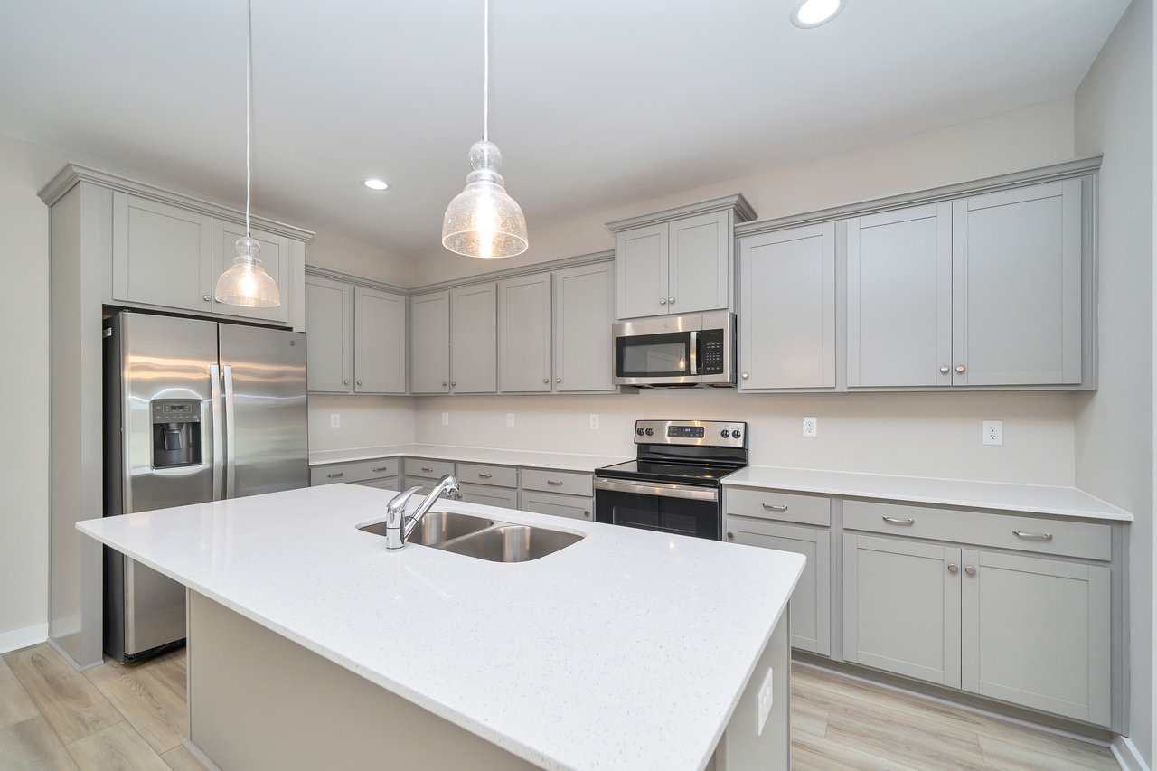 new construction new kitchen
