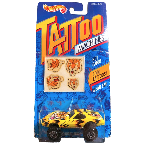 92 HW Tattoo Machines Corvette on blister card