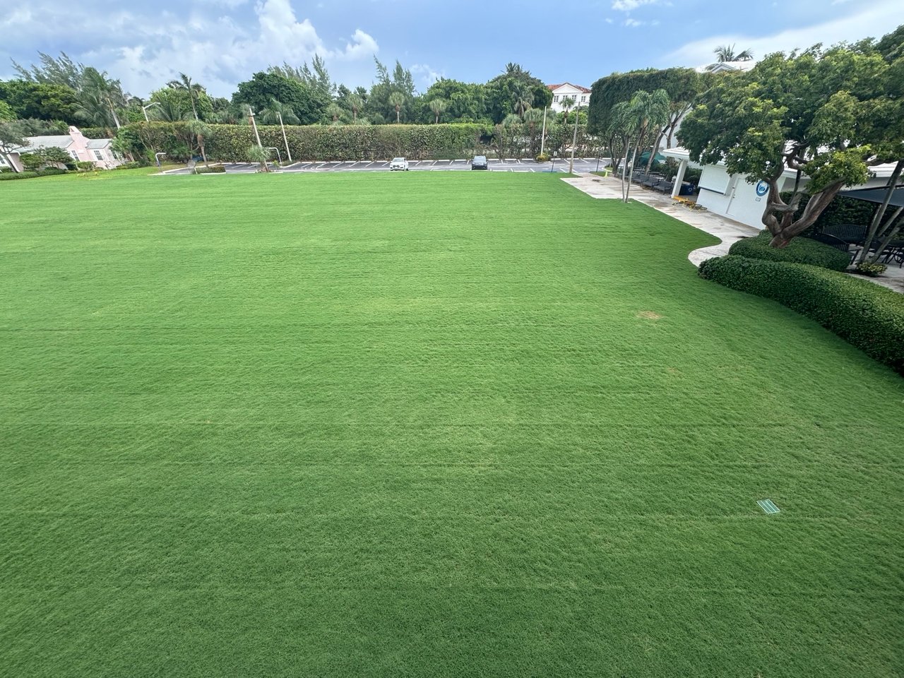 "Portfolio of United Land Services showcasing commercial landscaping projects for luxury communities and master-planned developments including Bainbridge Sunlake, PGA Village Verano, and Silverleaf, highlighting expert landscape design, installation, and maintenance services.