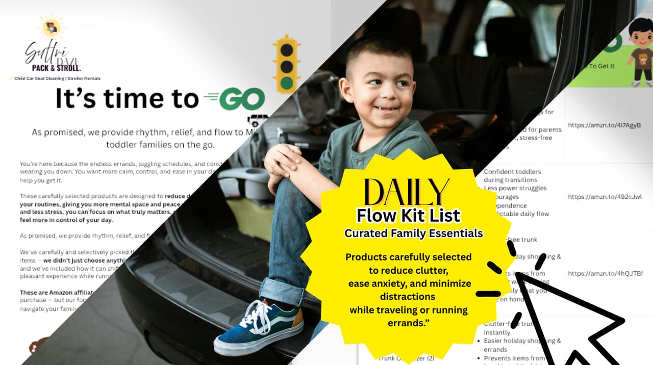 list of family car essentials 