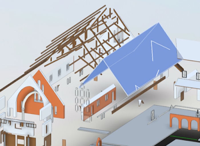 A pug dog wearing a yellow hat.