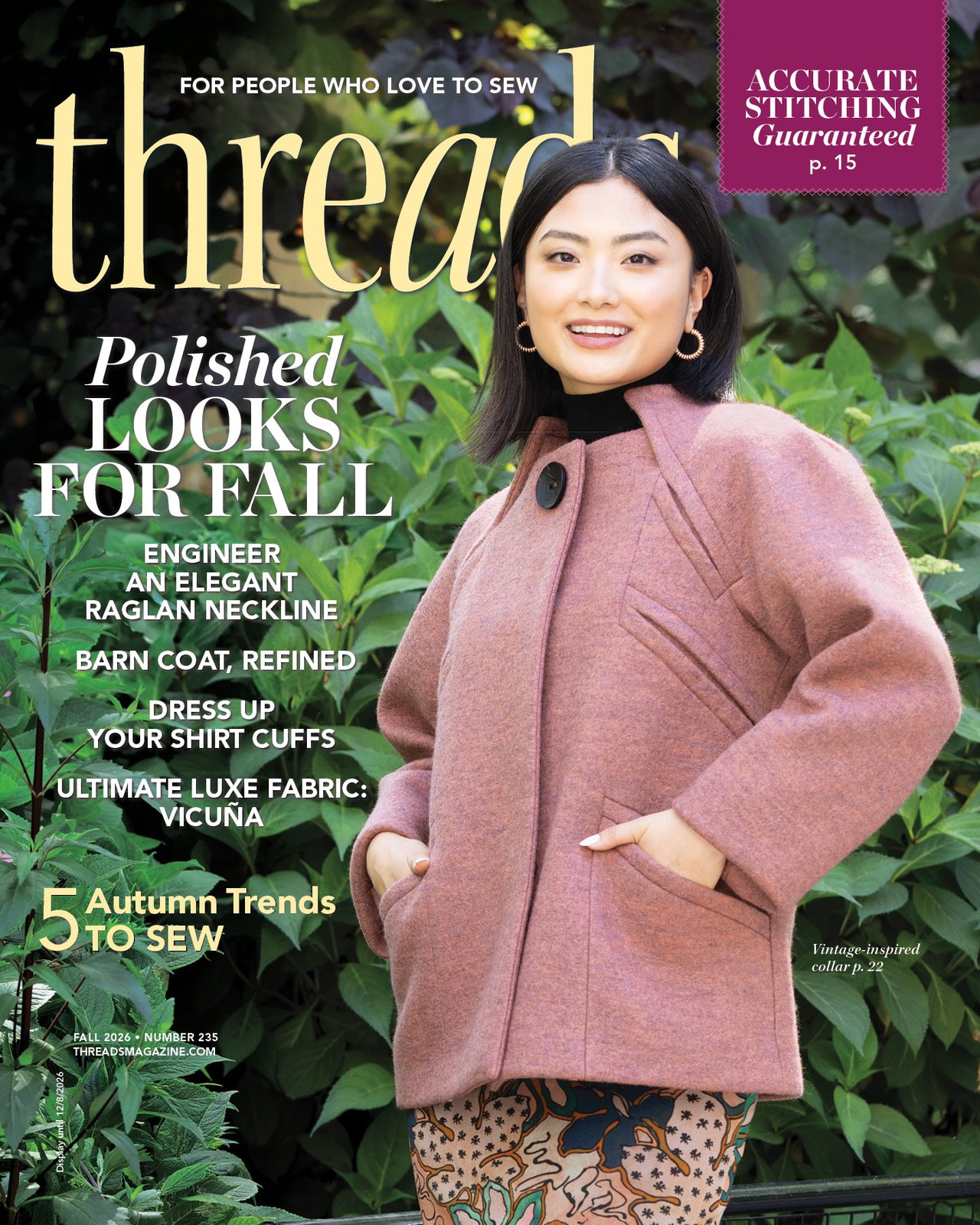 Threads #235 Fall 2026 Cover