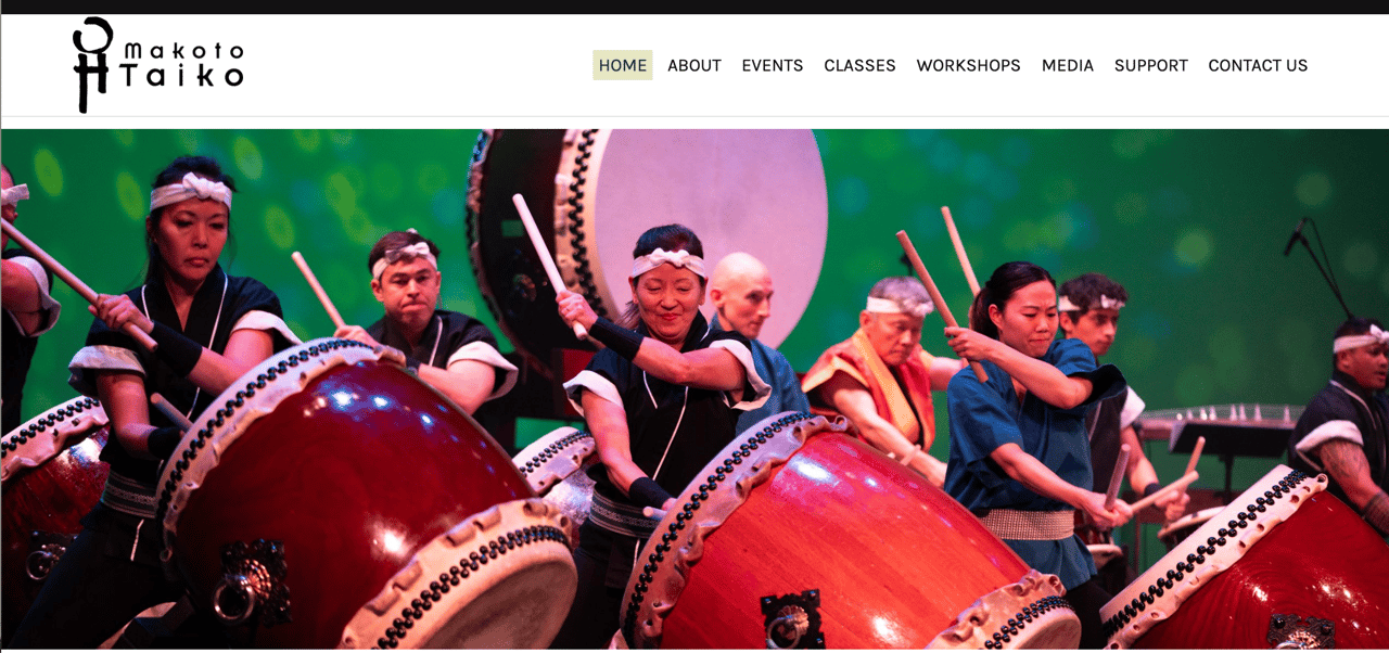 Makoto Taiko Website