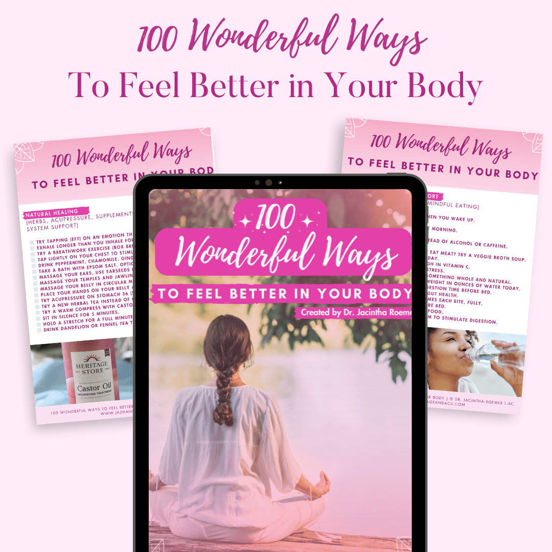 Woman feeling better in her body meditating