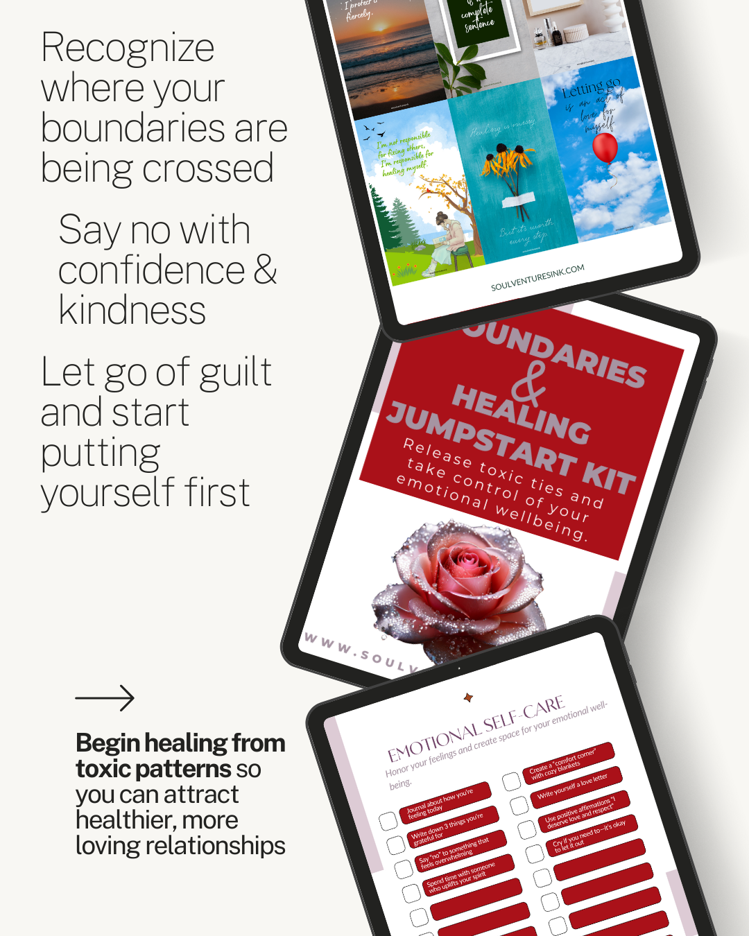 Boundaries & Healing Jumpstart Kit