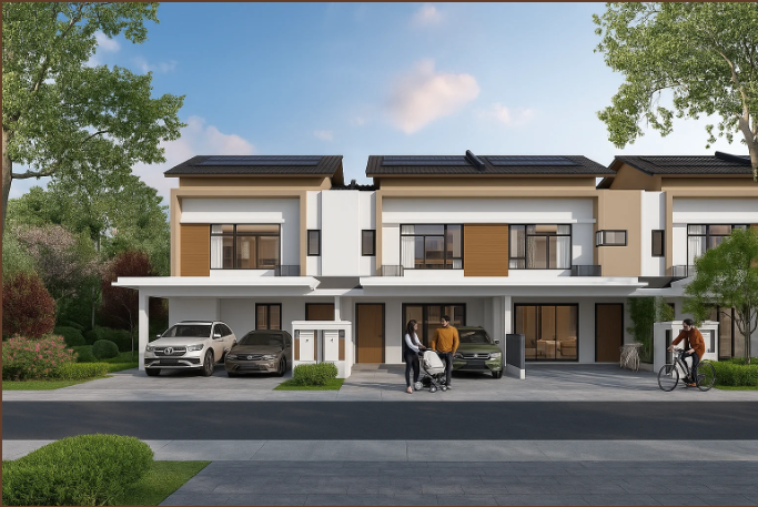 Forressta Ipoh 绿色社区住宅，现代设计，环绕自然环境