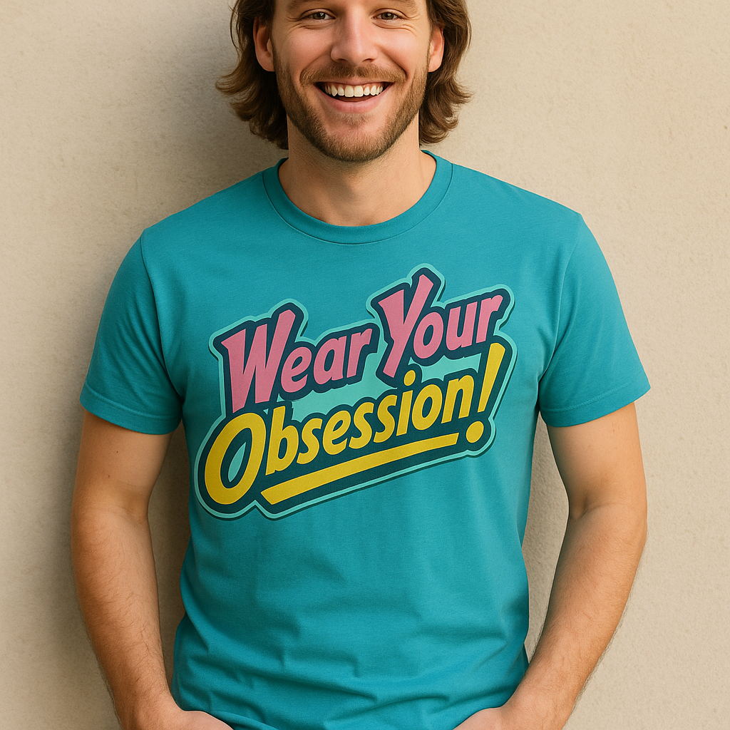 Rare Pus Apparel! T-Shirt written "Wear Your Obsessio