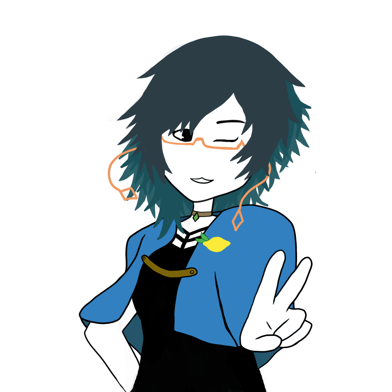 Raine drawn as Odile in Stars and Time