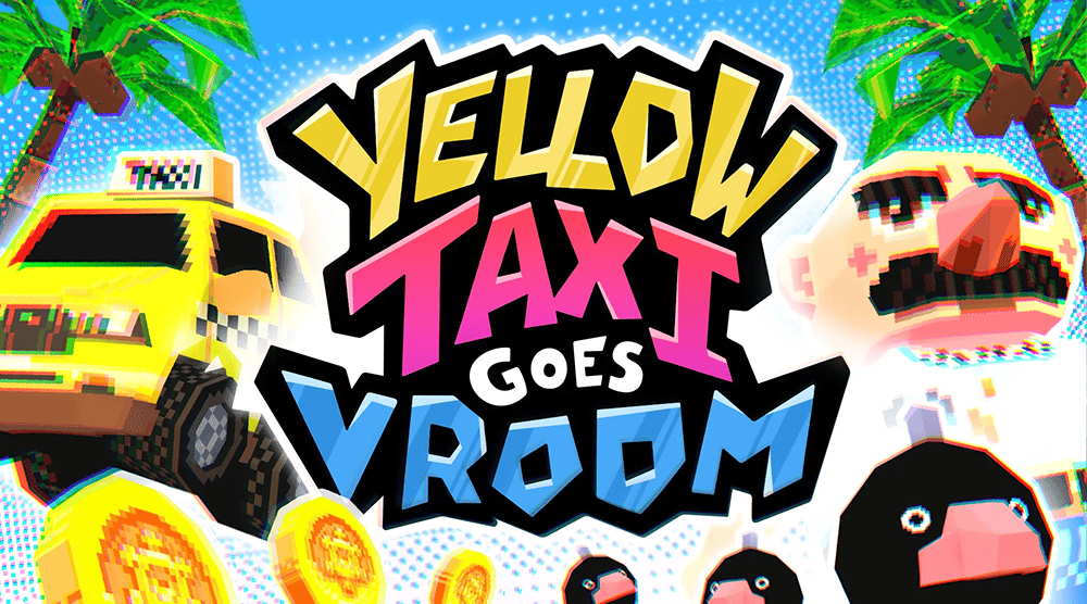 Yellow Taxi Goes Vroom game logo