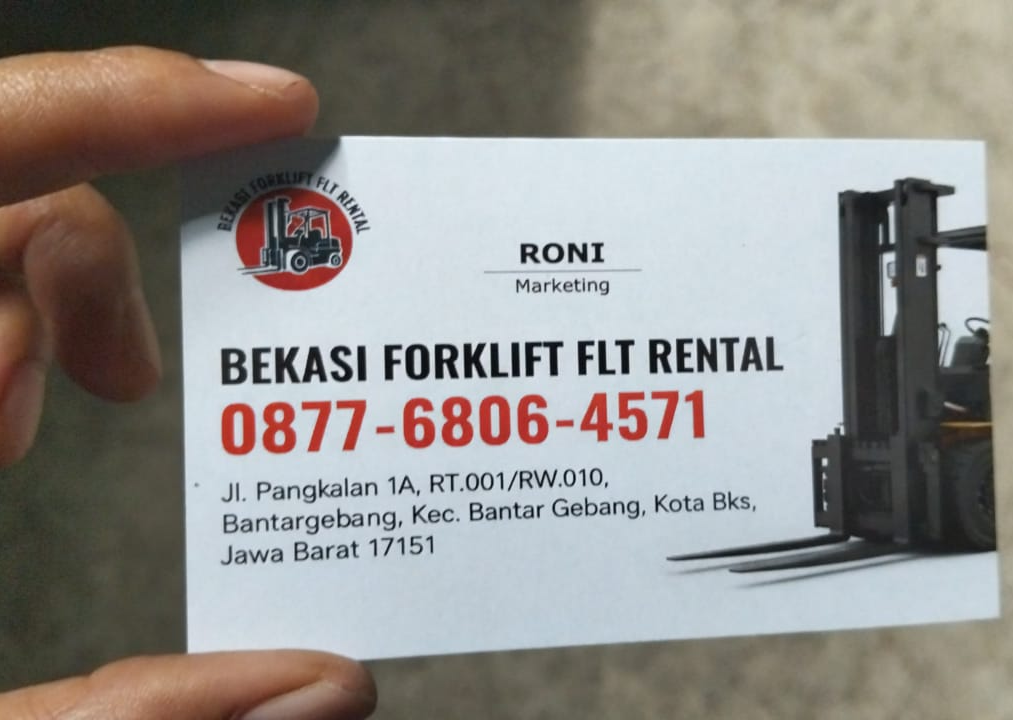 Rental Forklift Murah Bekasi