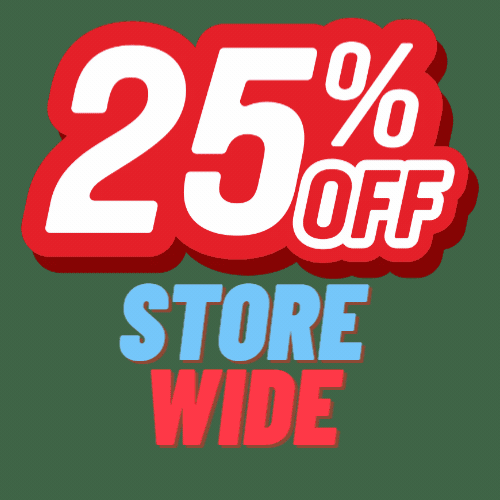 ebay store sale 25% store wide