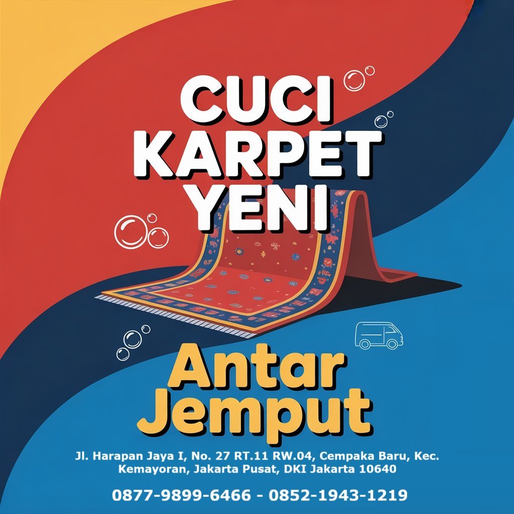 Cuci Karpet Jakarta Antar Jemput