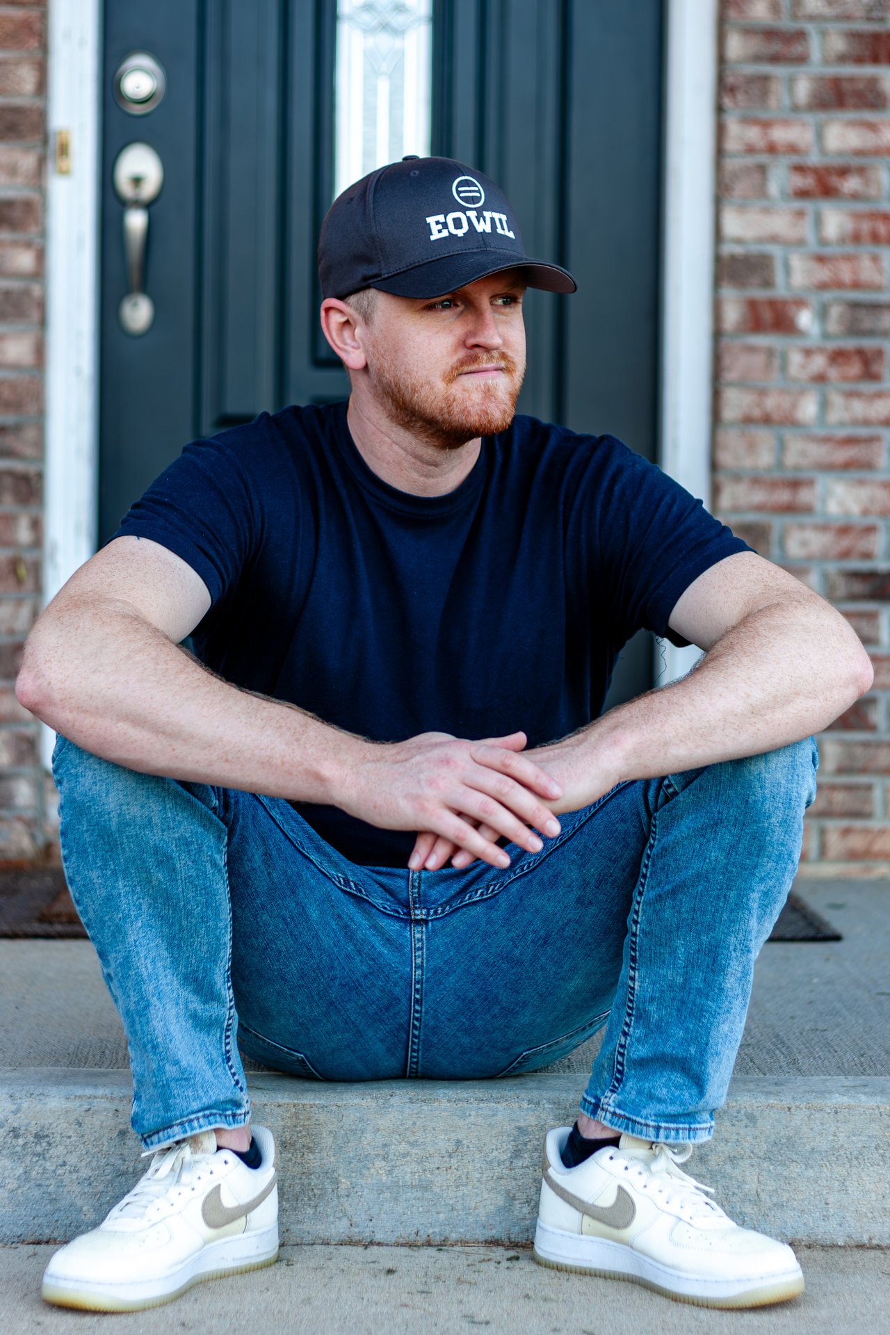 Picture of Noah wearing Eqwil Hat