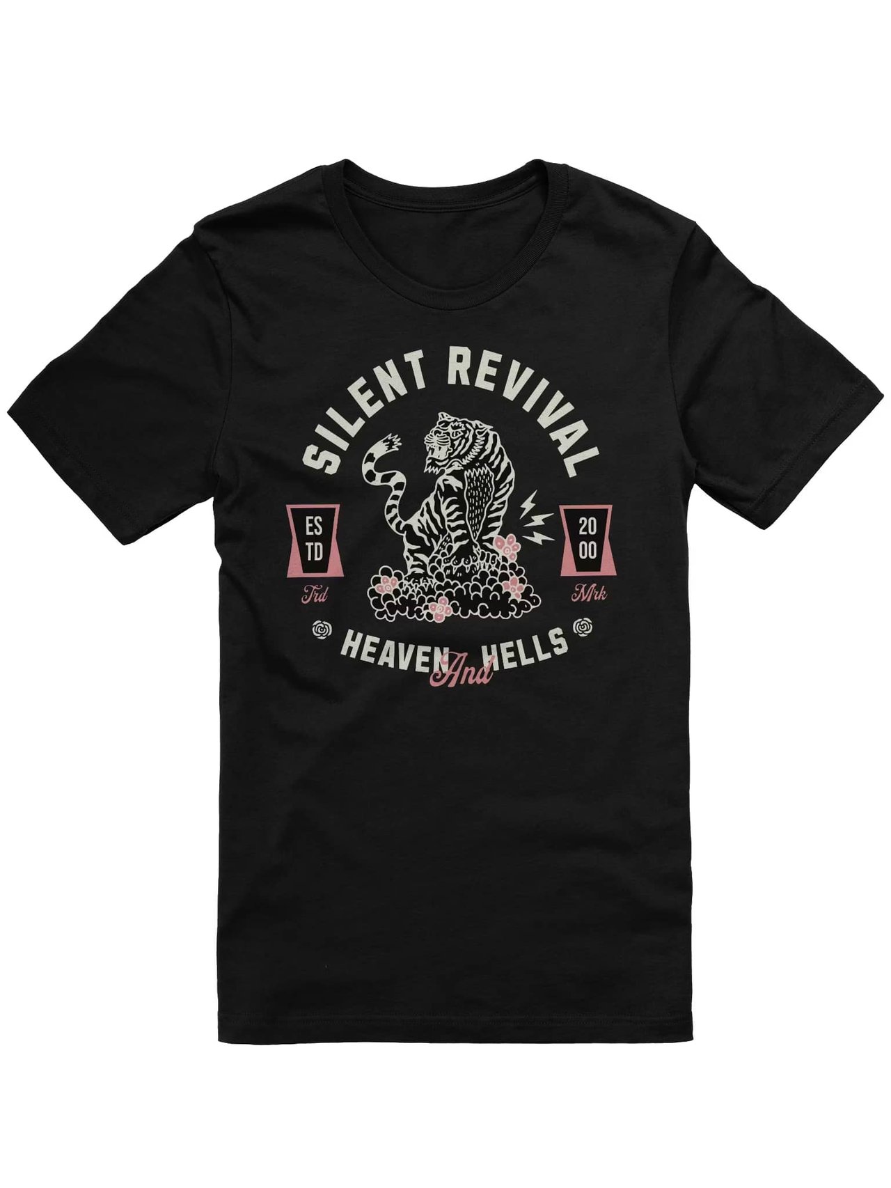 Stand out in style with our Unique Design Silent Revival Roaring Tiger T-Shirt. Shop now for bold, eye-catching fashion that roars with personality!