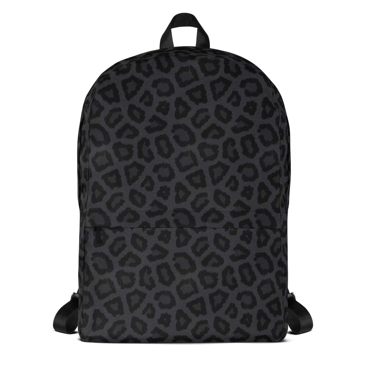 Black Leopard Print Backpack Stylish Durable Travel Bag Upgrade your adventures with a Black Leopard Print Backpack! Stylish, durable, and perfect as a travel bag for any outing or daily use.