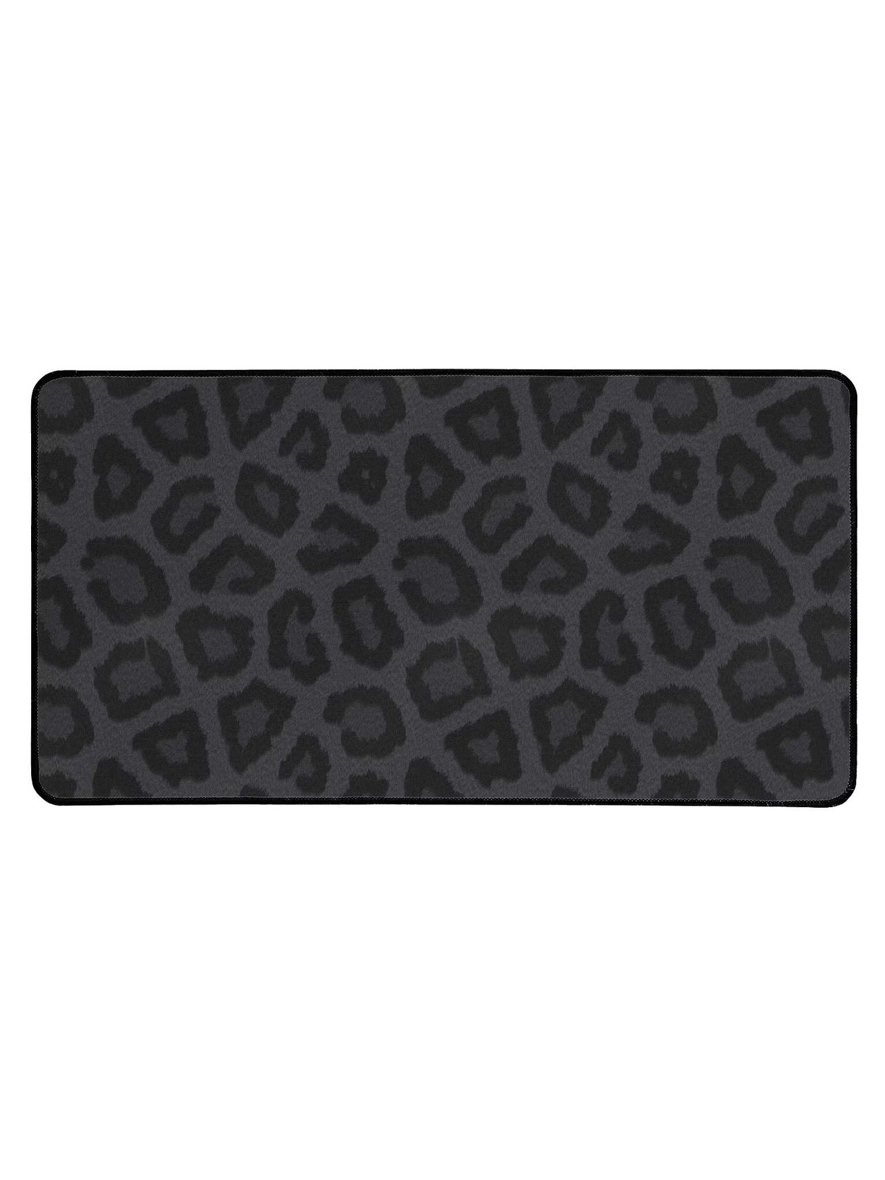 Bold Leopard Print Desk Mat for Comfortable Workspaces