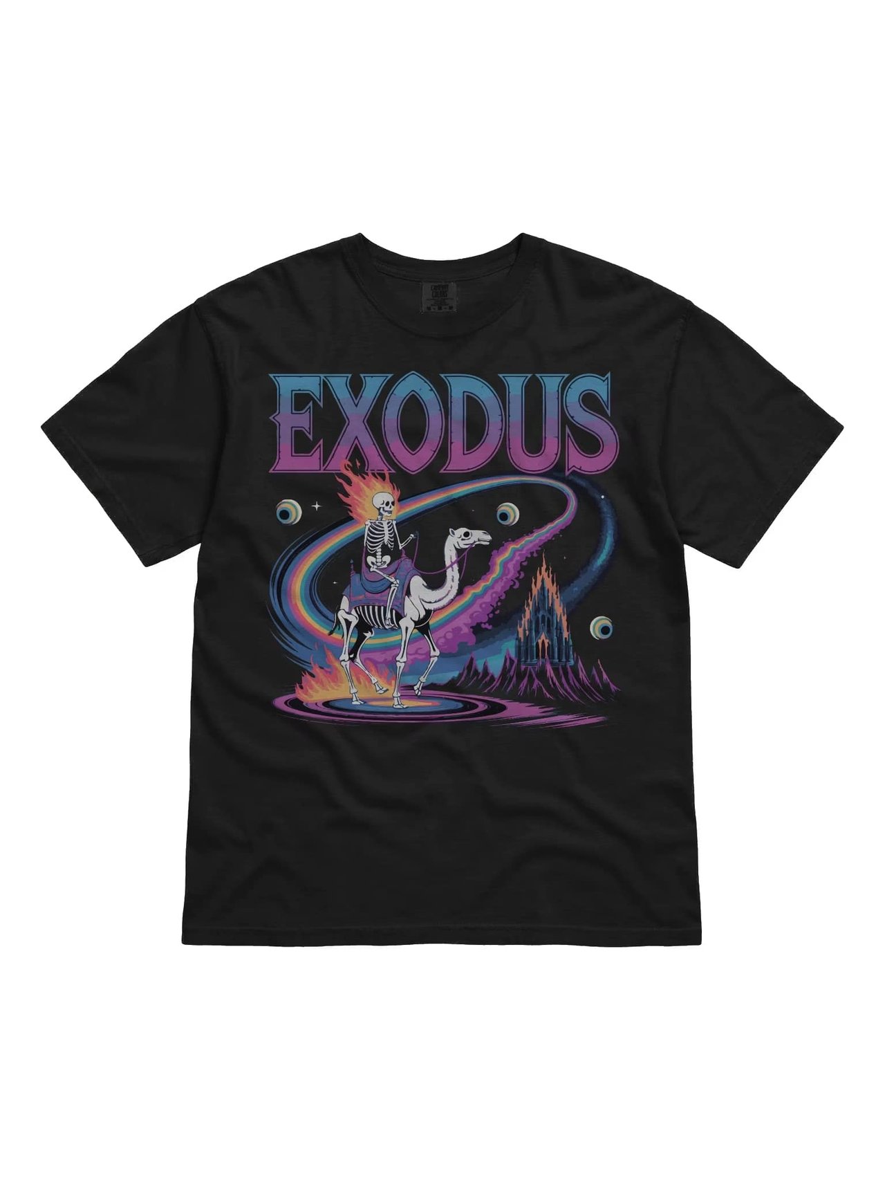Buy Surreal Exodus Skeleton Graphic Tee for Casual Wear best price in United States. Check reviews and purchase Surreal Exodus Skeleton Graphic Tee for Casual Wear online.