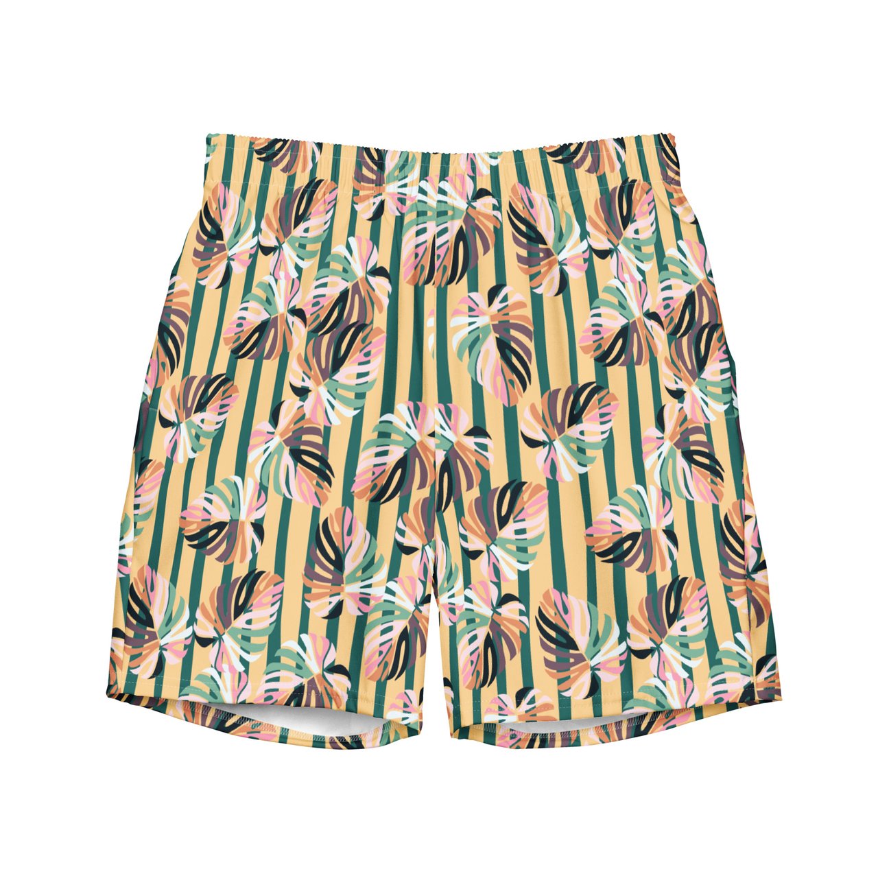 Comfortable Swim Trunks Featuring Vibrant Tropical Designs