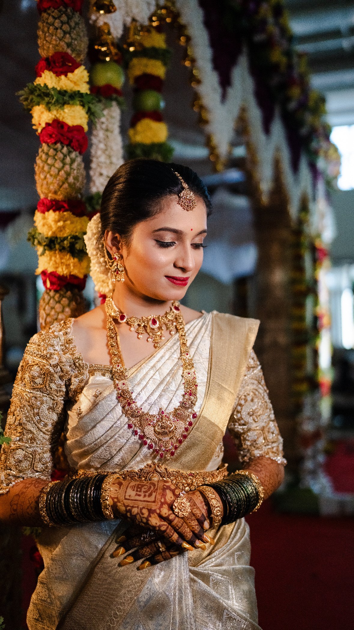 Bridal Muhurtham look