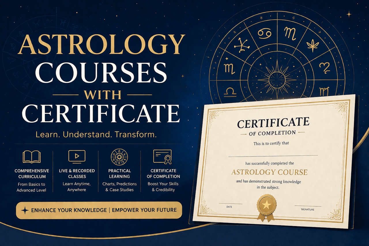 Certificate Course in Astrology