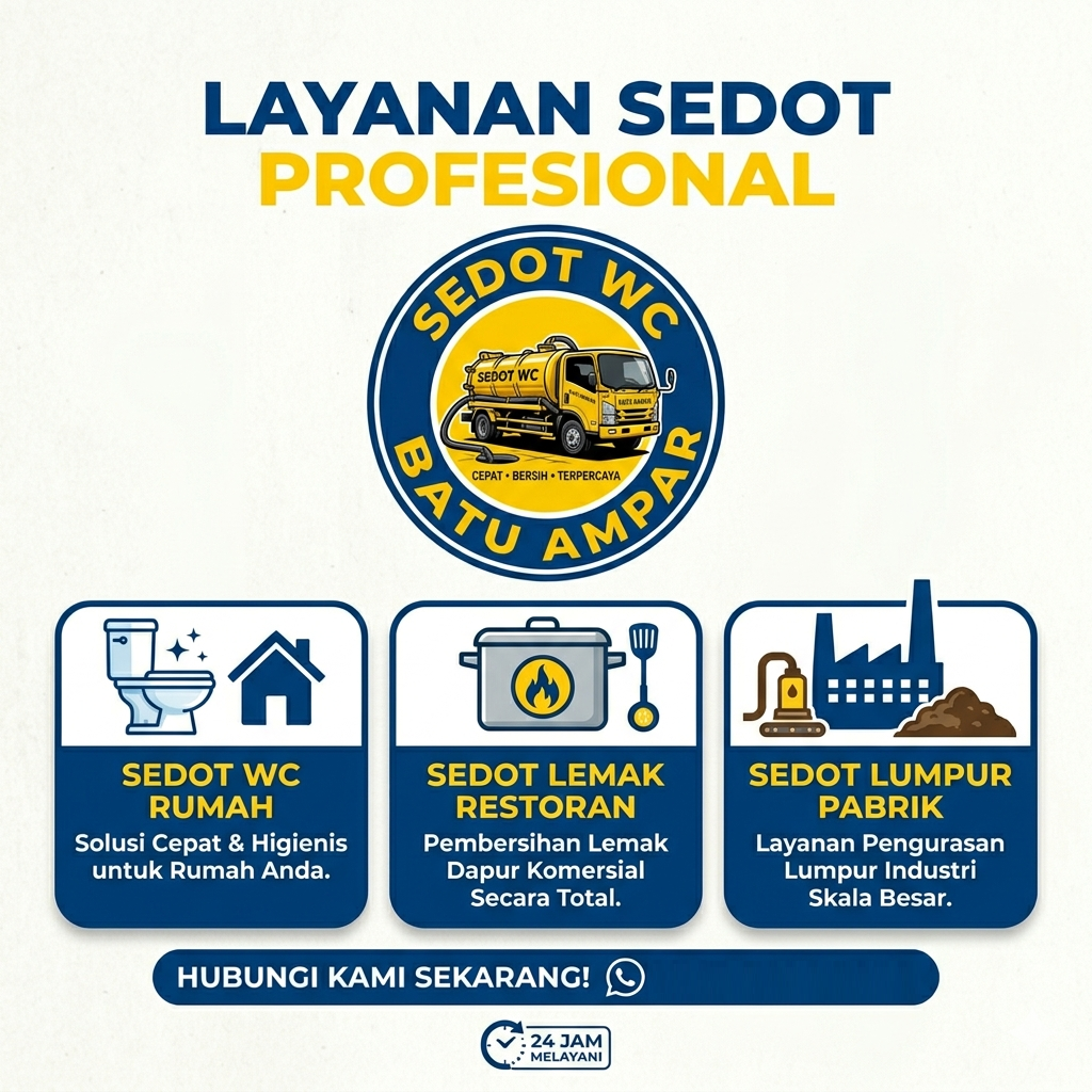 SEDOT WC BATU AMPAR