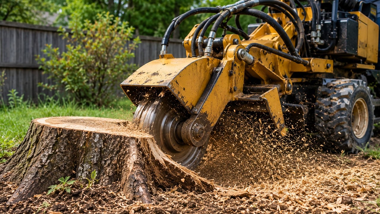 stump grinding and tree removal