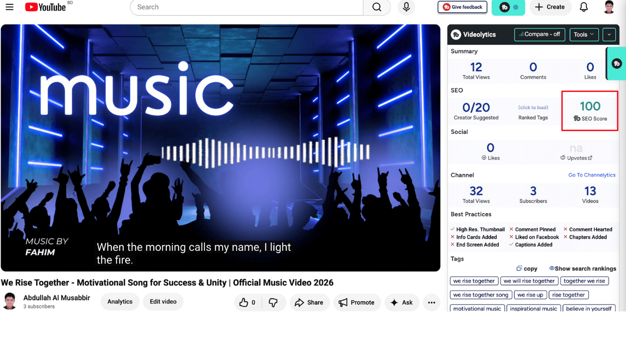Seo Score 100
