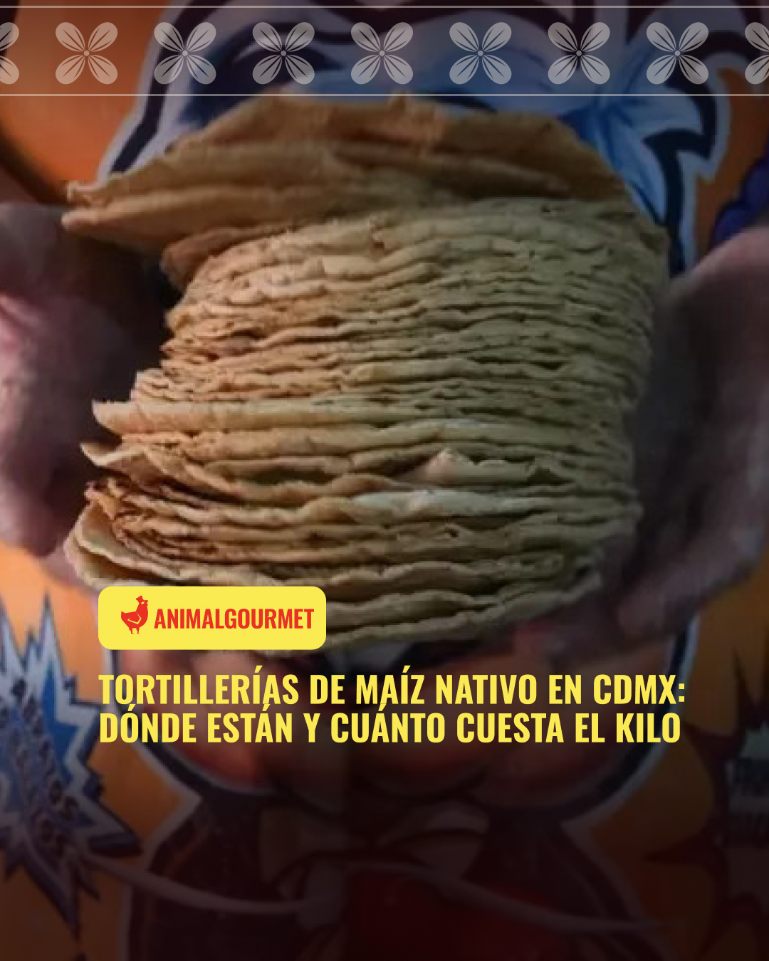 Tortillerías de maíz nativo en la CDMX