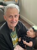 Me with 7 week old grand niece