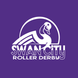 Swan City Roller Derby Logo