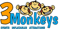 3 Monkeys Inflatables