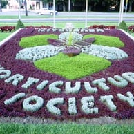 A garden designed to say Horticultural Society